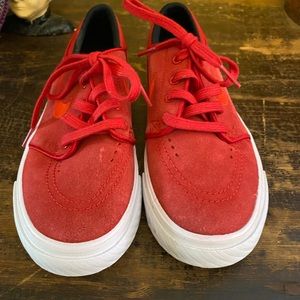 Nike Red Suede Skater Shoes